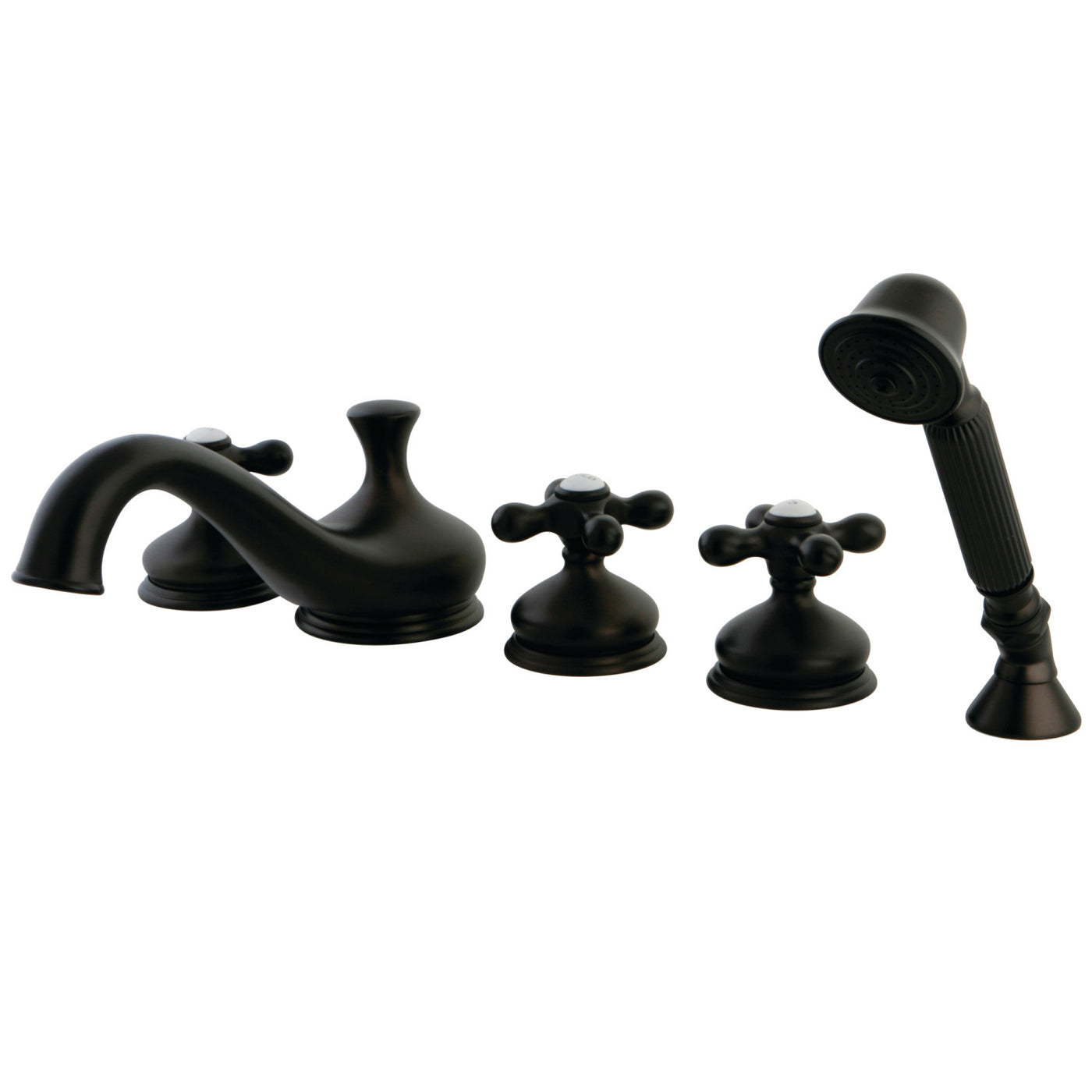 Elements of Design ES33355AX Roman Tub Faucet with Hand Shower, Oil Rubbed Bronze