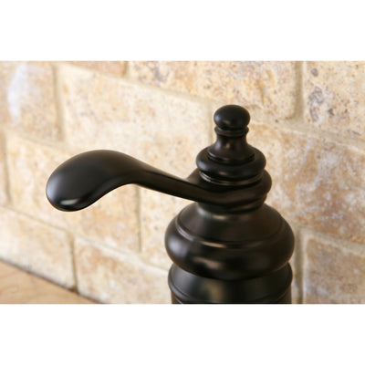 Elements of Design ES3405TL Single-Handle Bathroom Faucet with Push Pop-Up, Oil Rubbed Bronze