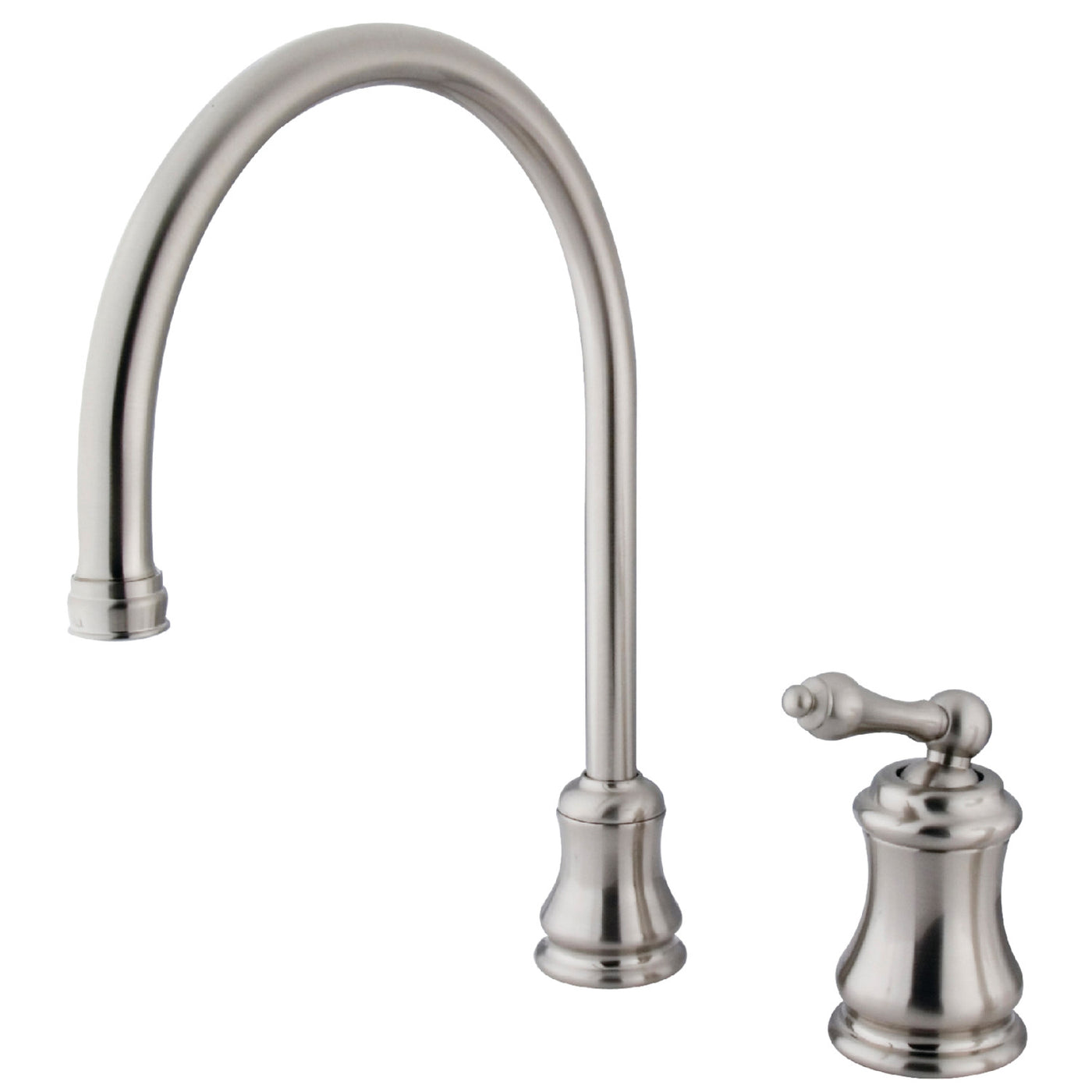 Elements of Design ES3818ALLS Single-Handle Kitchen Faucet, Brushed Nickel