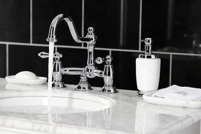 Elements of Design ES3911AL Bridge Bathroom Faucet, Polished Chrome