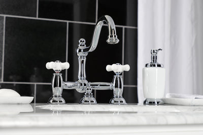 Elements of Design ES3911PX Bridge Bathroom Faucet, Polished Chrome
