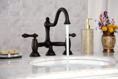 Elements of Design ES3915AL Bridge Bathroom Faucet, Oil Rubbed Bronze