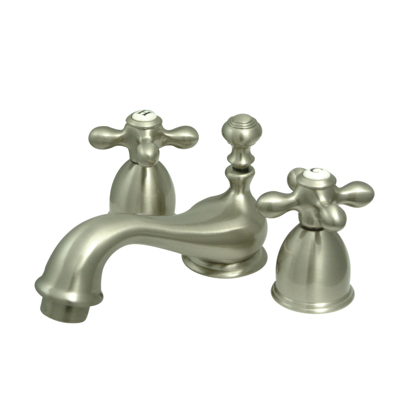 Elements of Design ES3958AX Mini-Widespread Bathroom Faucet, Brushed Nickel