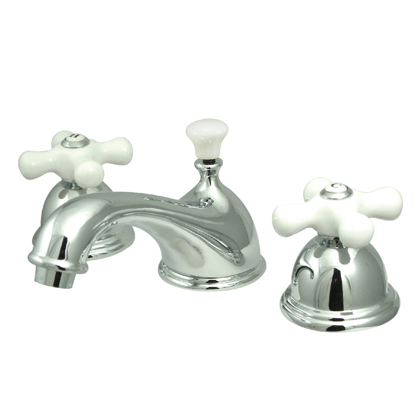 Elements of Design ES3961PX Widespread Bathroom Faucet with Brass Pop-Up, Polished Chrome