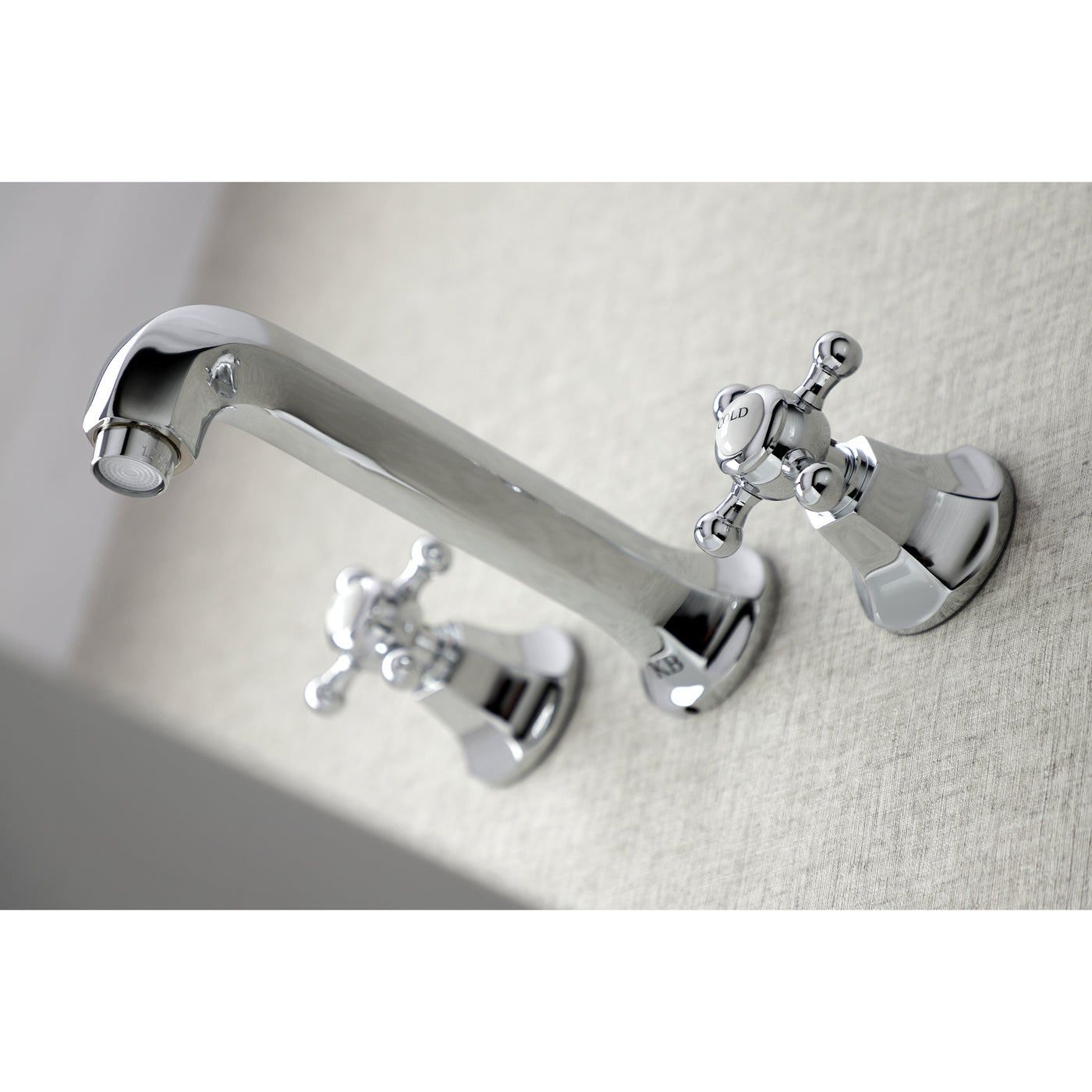 Elements of Design ES4121BX Wall Mount Bathroom Faucet, Polished Chrome