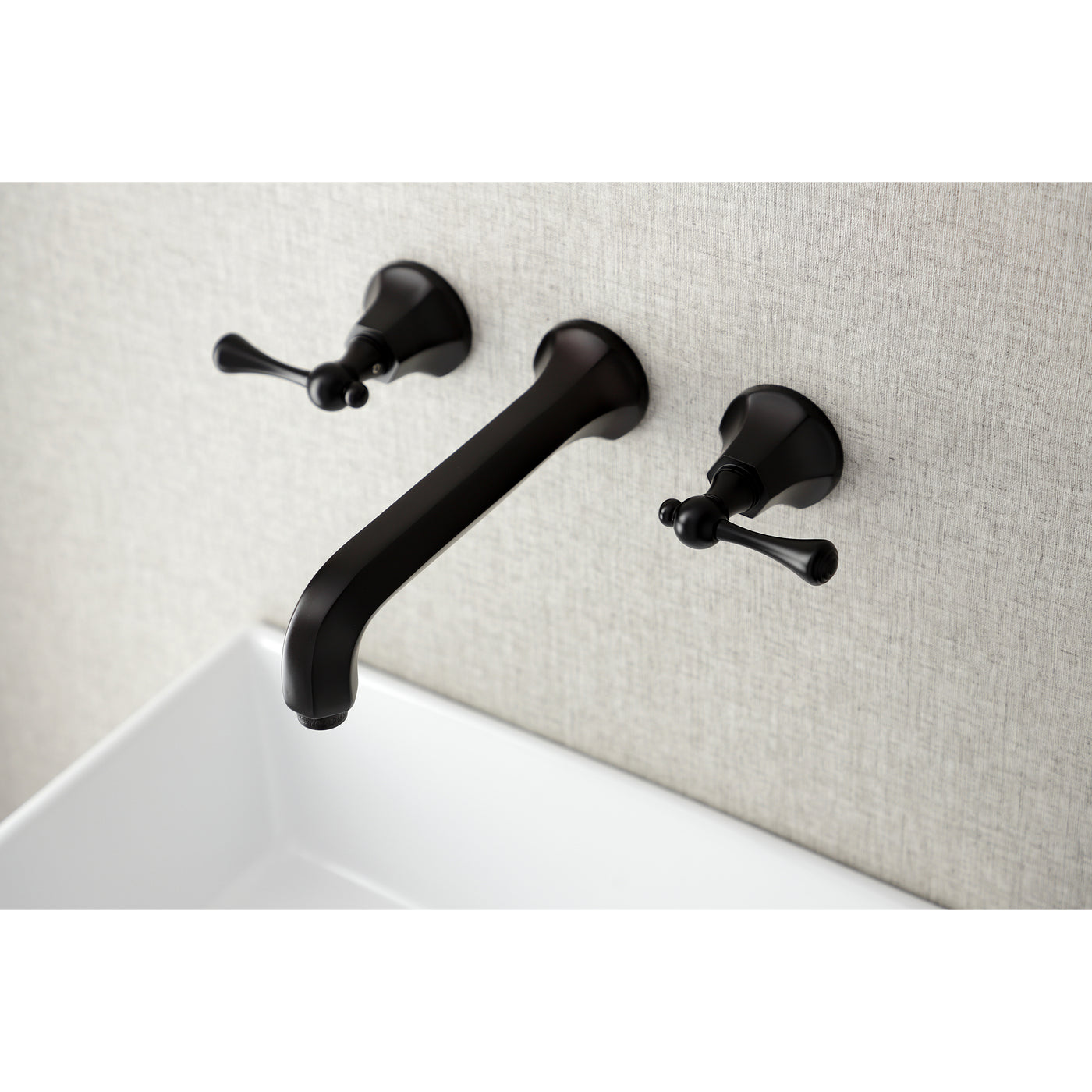 Elements of Design ES4125BL Wall Mount Bathroom Faucet, Oil Rubbed Bronze