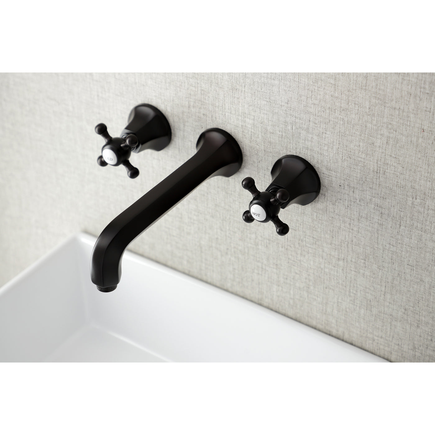 Elements of Design ES4125BX Wall Mount Bathroom Faucet, Oil Rubbed Bronze