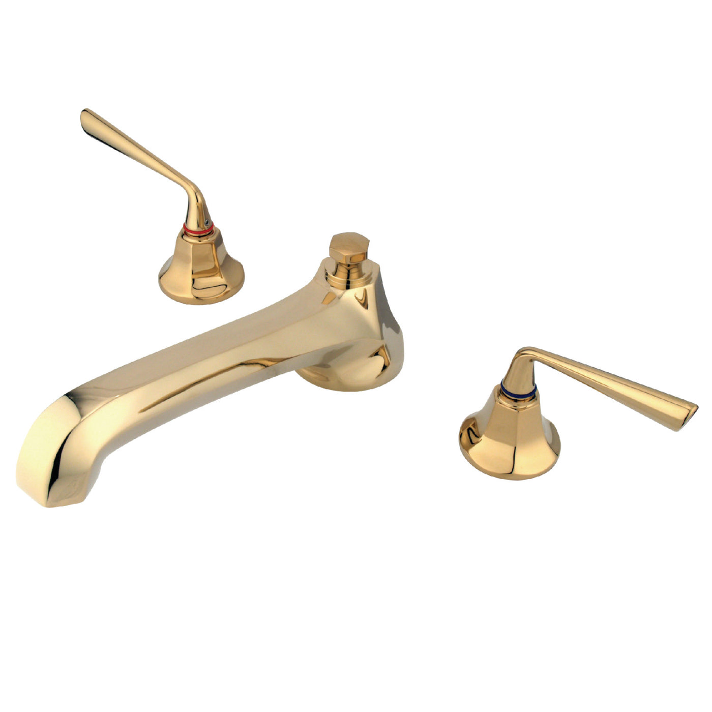 Elements of Design ES4302ZL Roman Tub Faucet, Polished Brass
