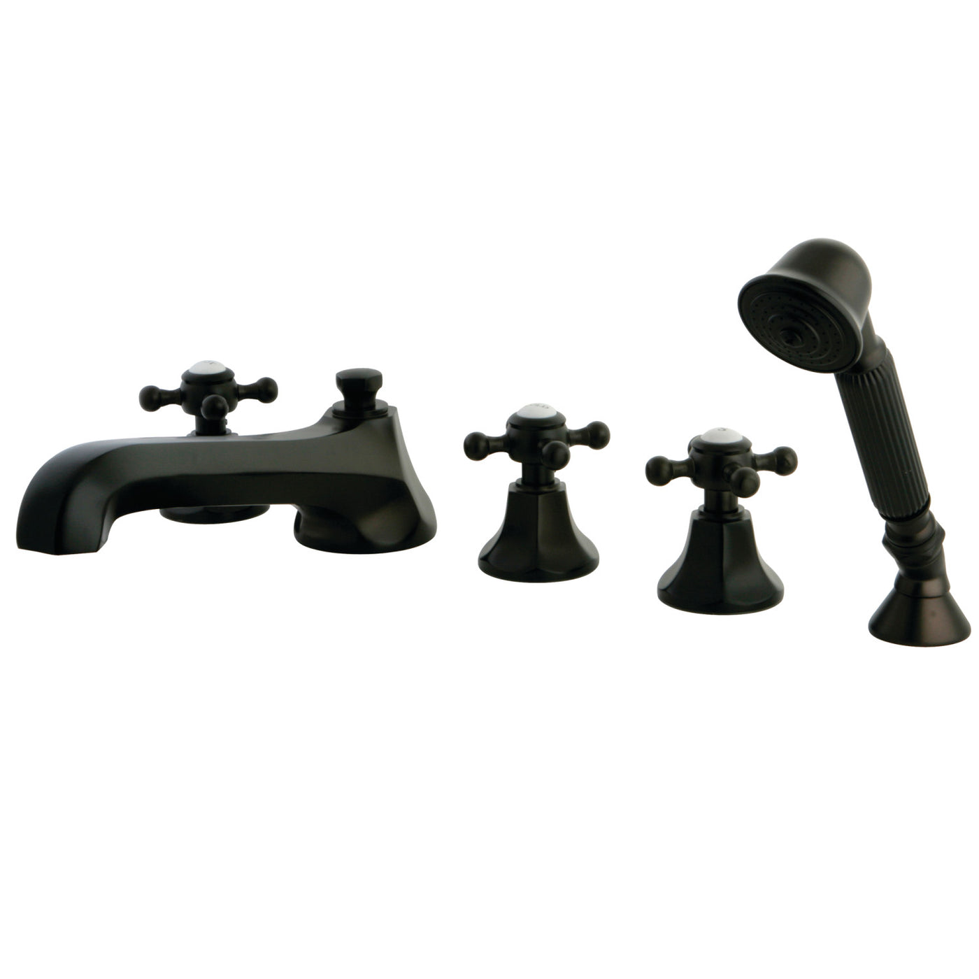 Elements of Design ES43055BX Roman Tub Faucet with Hand Shower, Oil Rubbed Bronze