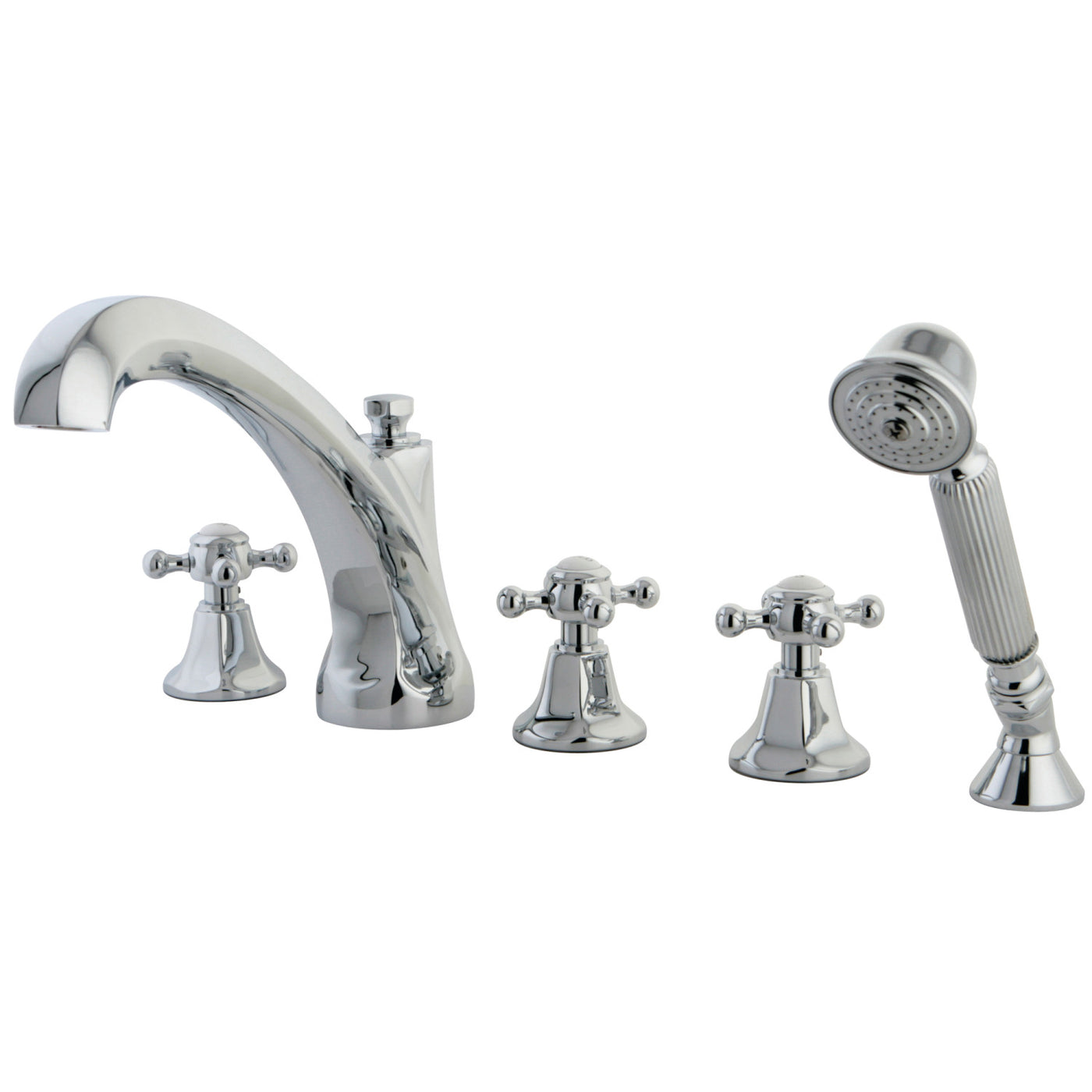 Elements of Design ES43215BX Roman Tub Faucet with Hand Shower, Polished Chrome