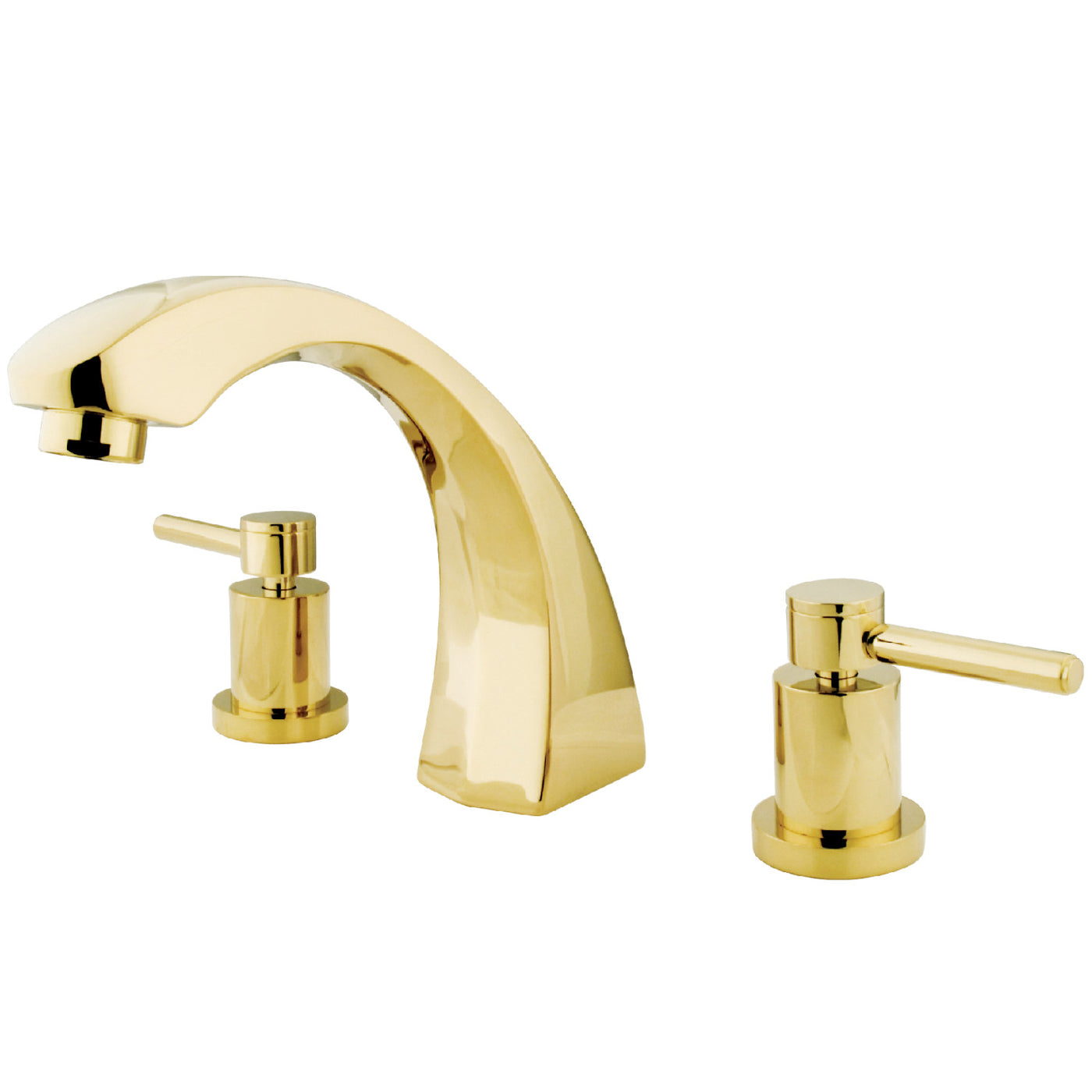 Elements of Design ES4362DL Roman Tub Faucet, Polished Brass