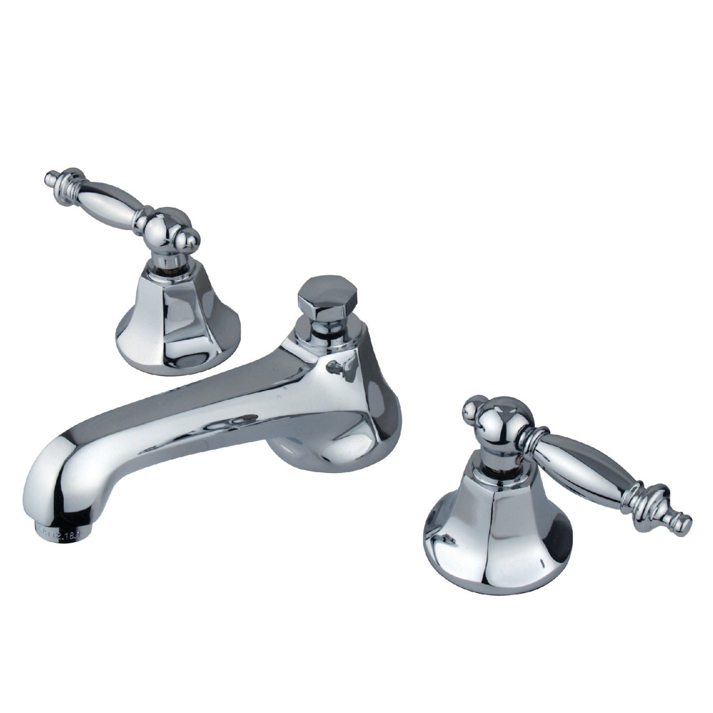 Elements of Design ES4461TL Widespread Bathroom Faucet with Brass Pop-Up, Polished Chrome