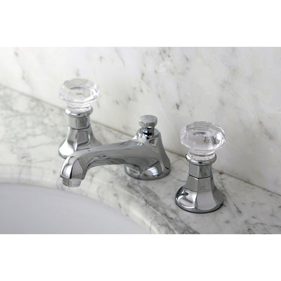 Elements of Design ES4461WCL Widespread Bathroom Faucet with Brass Pop-Up, Polished Chrome