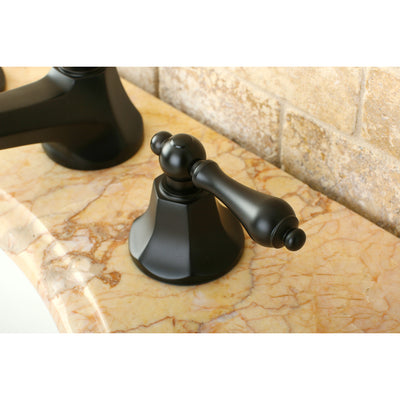 Elements of Design ES4465AL Widespread Bathroom Faucet with Brass Pop-Up, Oil Rubbed Bronze