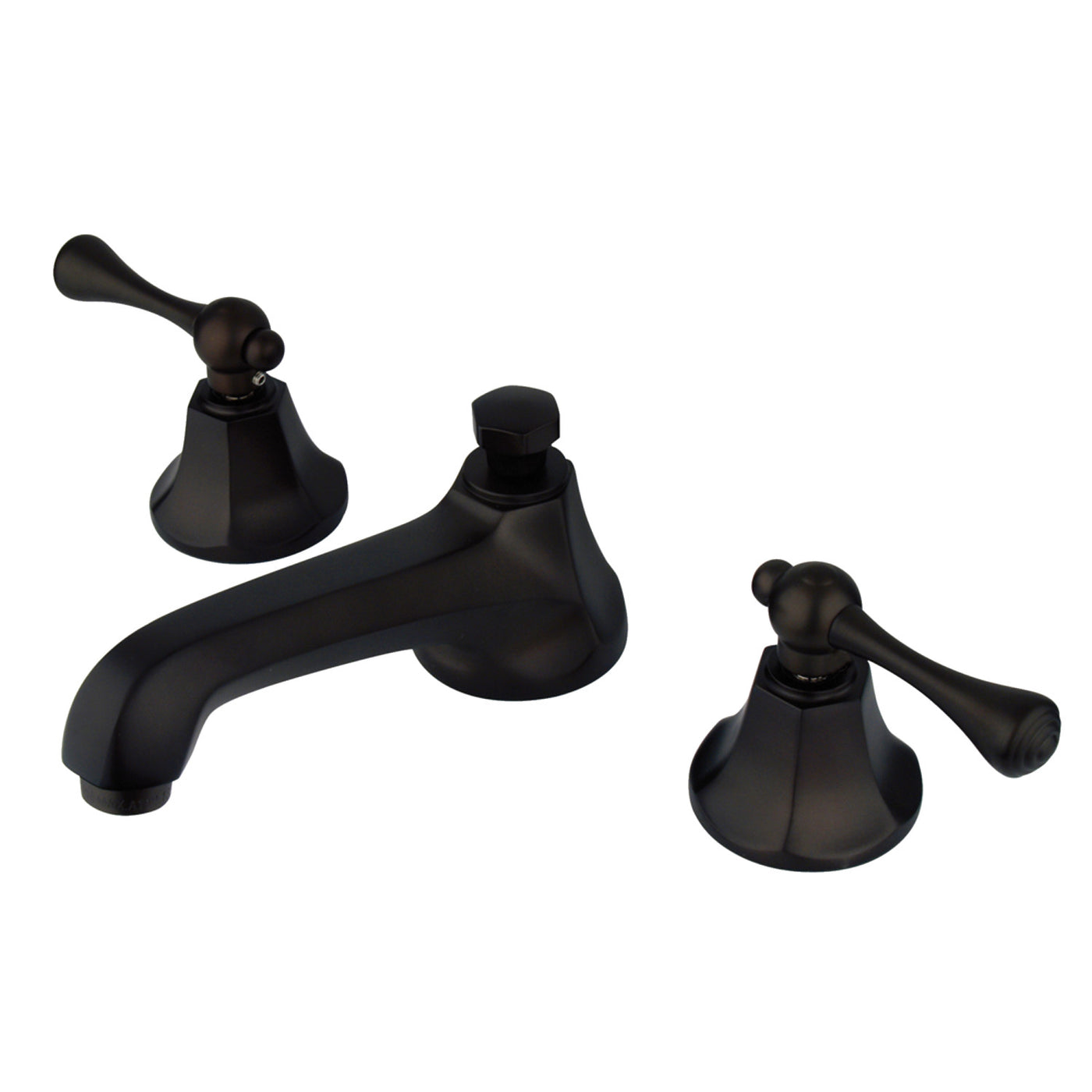 Elements of Design ES4465BL Widespread Bathroom Faucet with Brass Pop-Up, Oil Rubbed Bronze