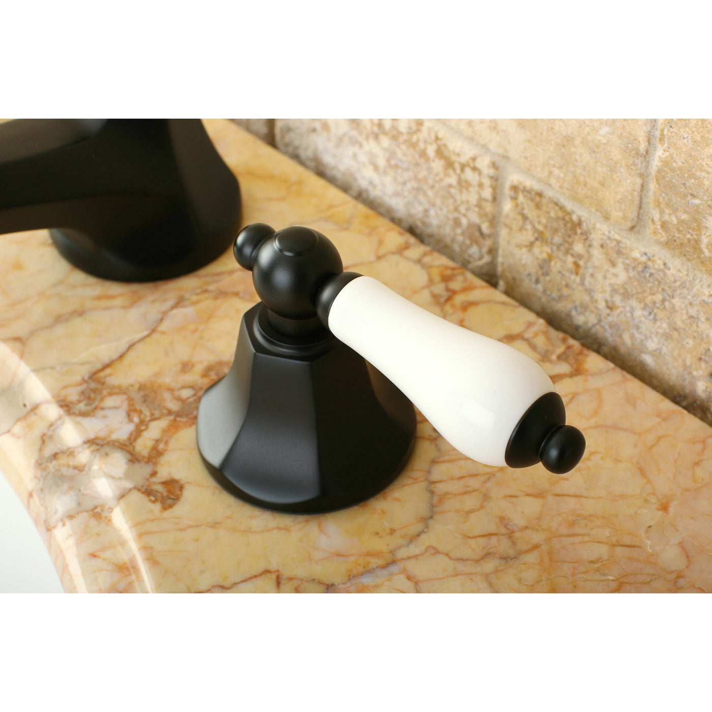 Elements of Design ES4465PL Widespread Bathroom Faucet with Brass Pop-Up, Oil Rubbed Bronze