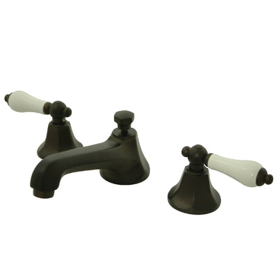 Elements of Design ES4465PL Widespread Bathroom Faucet with Brass Pop-Up, Oil Rubbed Bronze