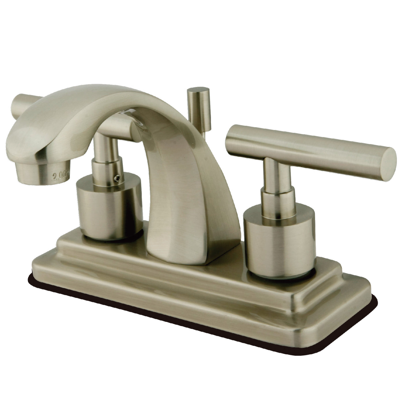 Elements of Design ES4648CML 4-Inch Centerset Bathroom Faucet, Brushed Nickel