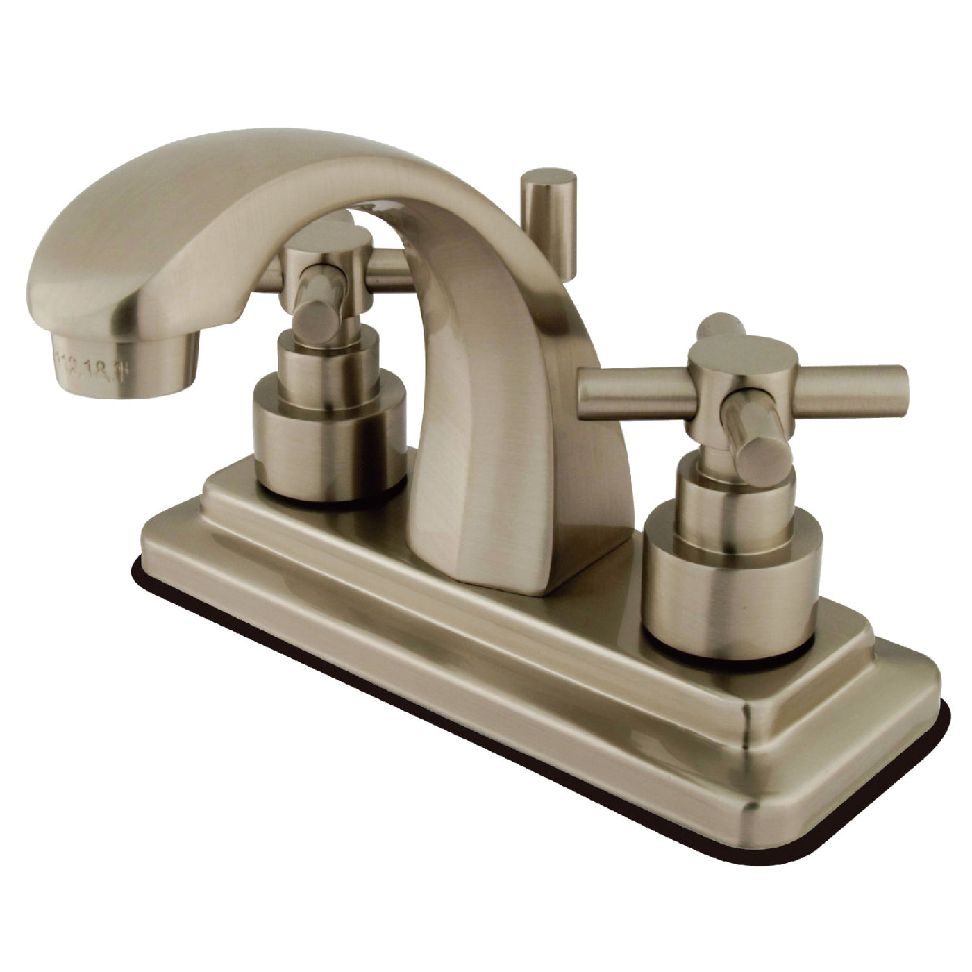 Elements of Design ES4648EX 4-Inch Centerset Bathroom Faucet, Brushed Nickel