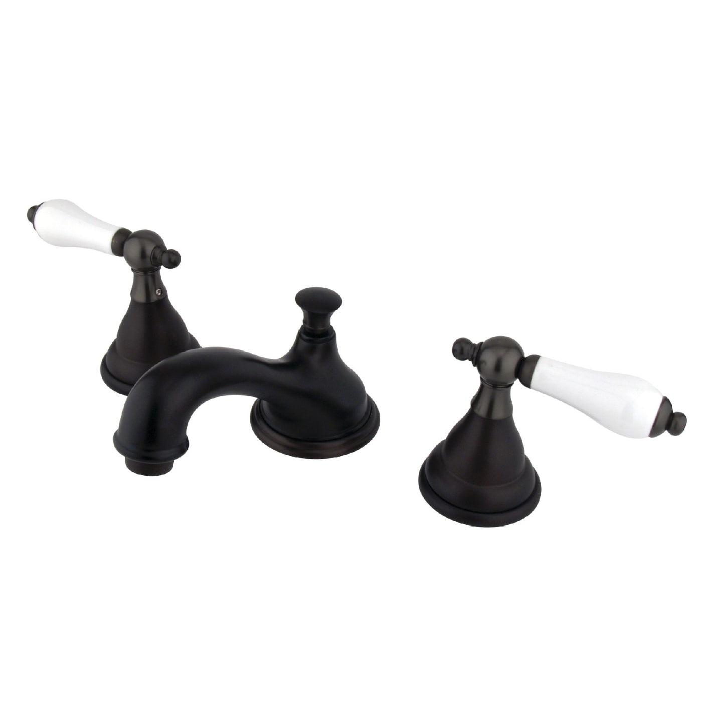 Elements of Design ES5565PL Widespread Bathroom Faucet with Brass Pop-Up, Oil Rubbed Bronze