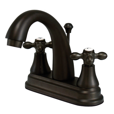 Elements of Design ES7615AX 4-Inch Centerset Bathroom Faucet with Brass Pop-Up, Oil Rubbed Bronze