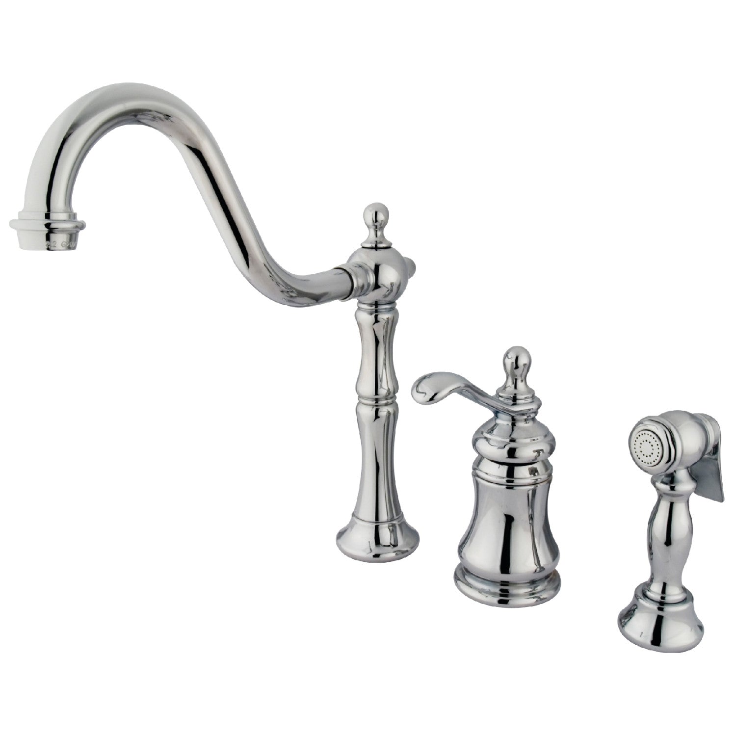 Handle Widespread Kitchen Faucet