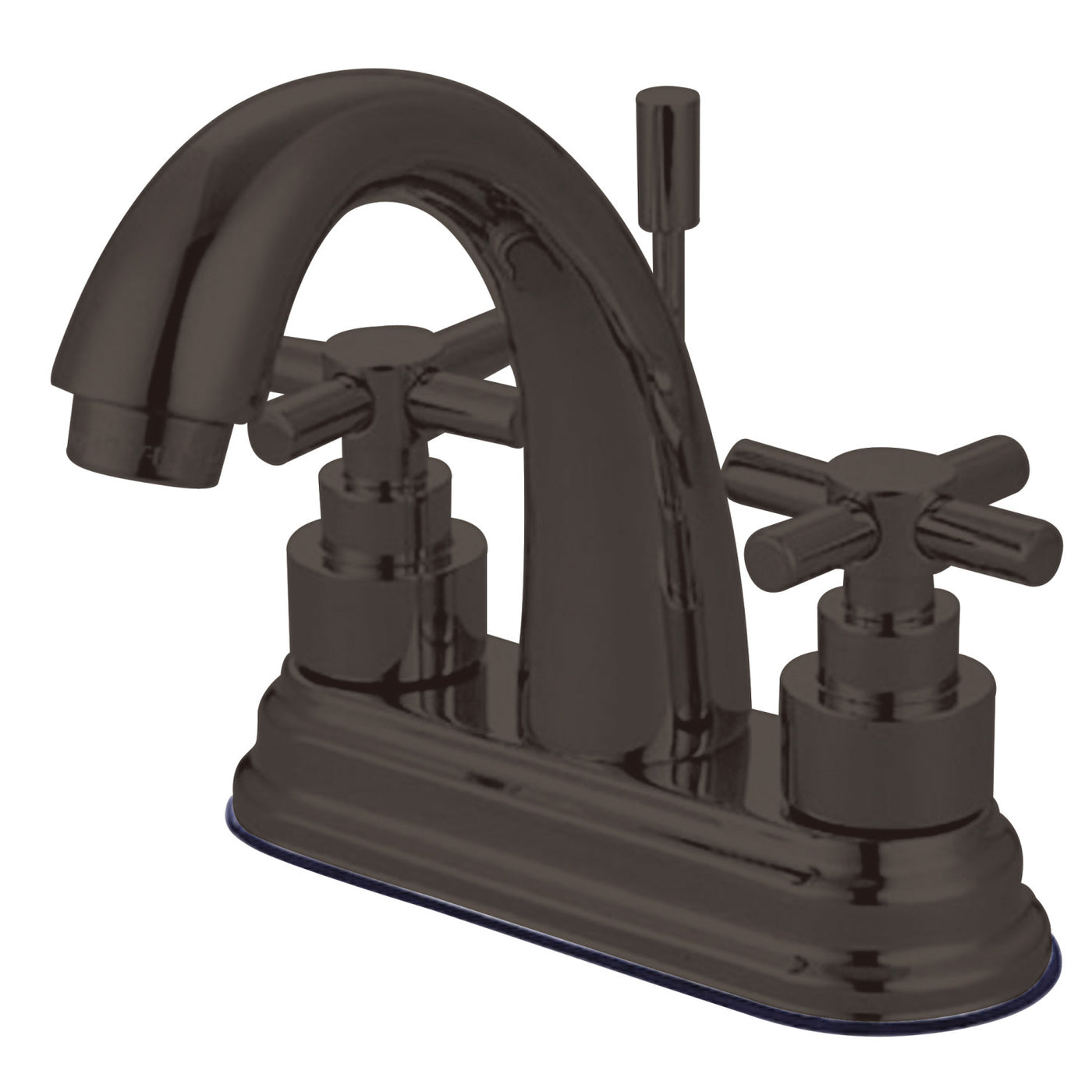 Elements of Design ES8615EX 4-Inch Centerset Bathroom Faucet with Brass Pop-Up, Oil Rubbed Bronze