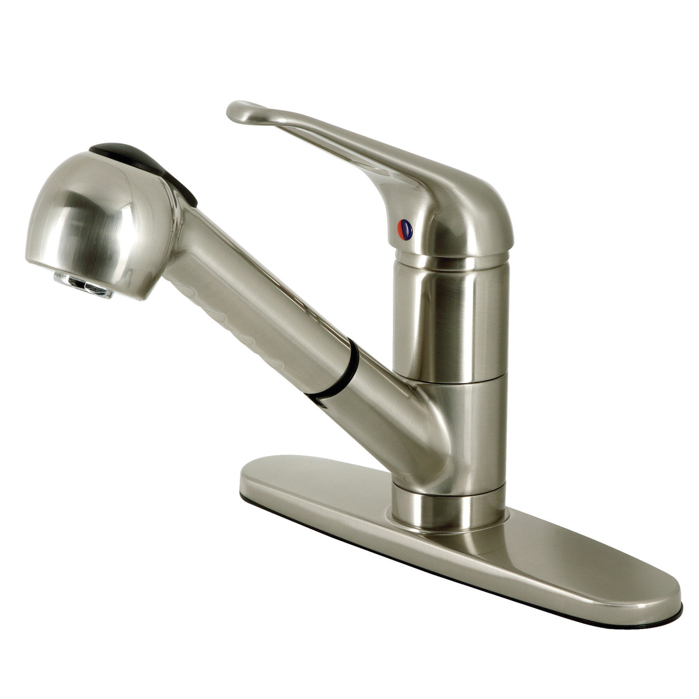 Elements of Design ES888SN Single-Handle Pull-Out Kitchen Faucet, Brushed Nickel