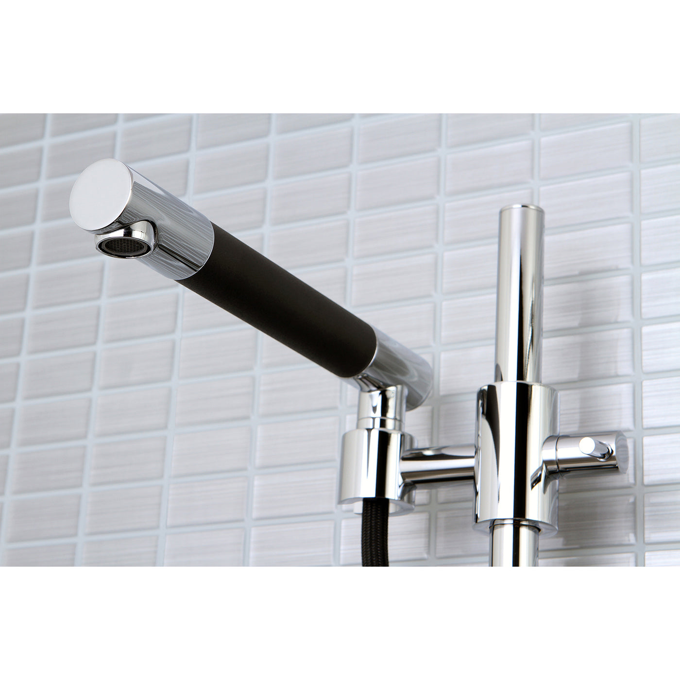Elements of Design ES8981DKL Single-Handle Pull-Out Kitchen Faucet, Polished Chrome