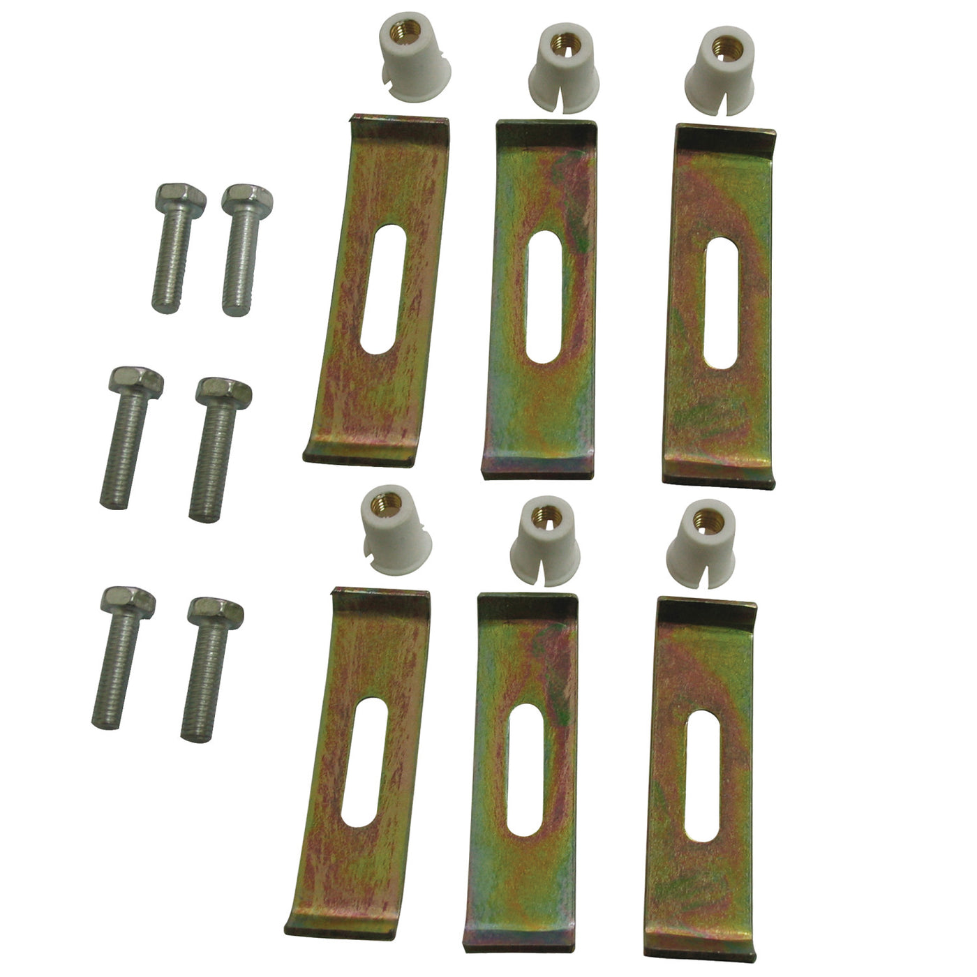 Elements of Design EUHDWR6 Undermount Clip 6 Clips Pack, Raw